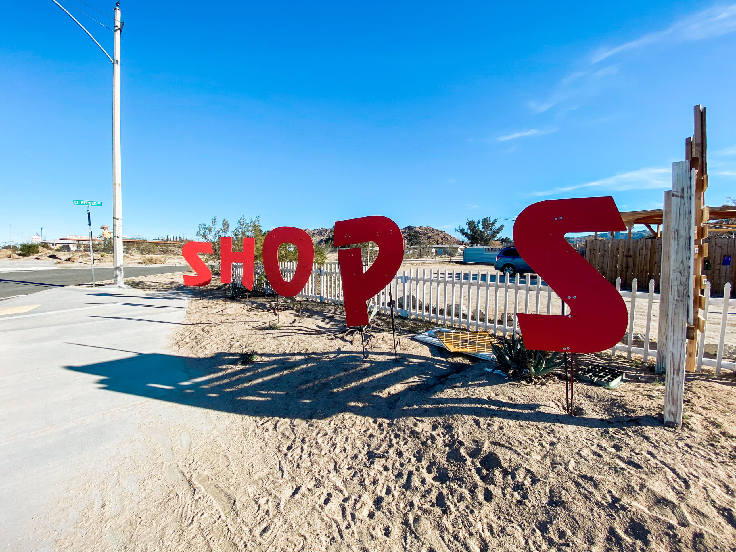 Joshua Tree CA shops